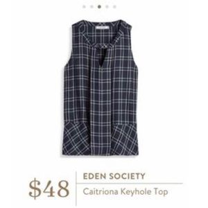 Eden Society Caitriona Keyhole Top from Stitch Fix